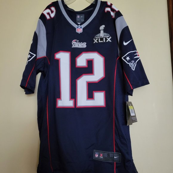 TOM BRADY SUPERBOWL JERSEY NEW ENGLAND PATRIOTS - Picture 2 of 4